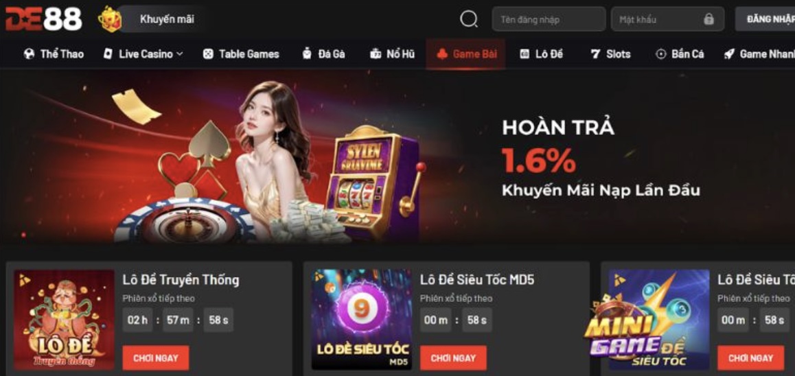 Tổng hợp các khuyến mãi DE88 mới nhất